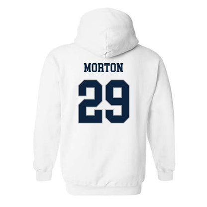 Xavier - NCAA Baseball : Mitchell Morton - Classic Shersey Hooded Sweatshirt-1