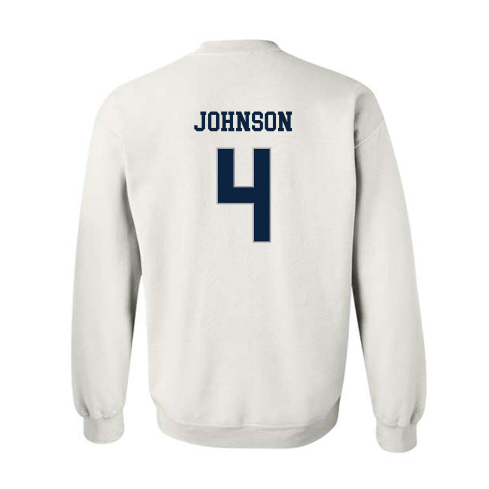 Xavier - NCAA Baseball : Peter Johnson - Classic Shersey Crewneck Sweatshirt-1