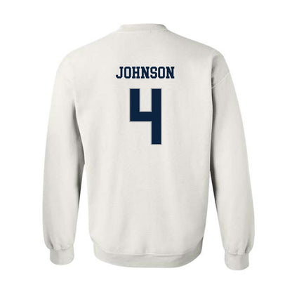 Xavier - NCAA Baseball : Peter Johnson - Classic Shersey Crewneck Sweatshirt-1