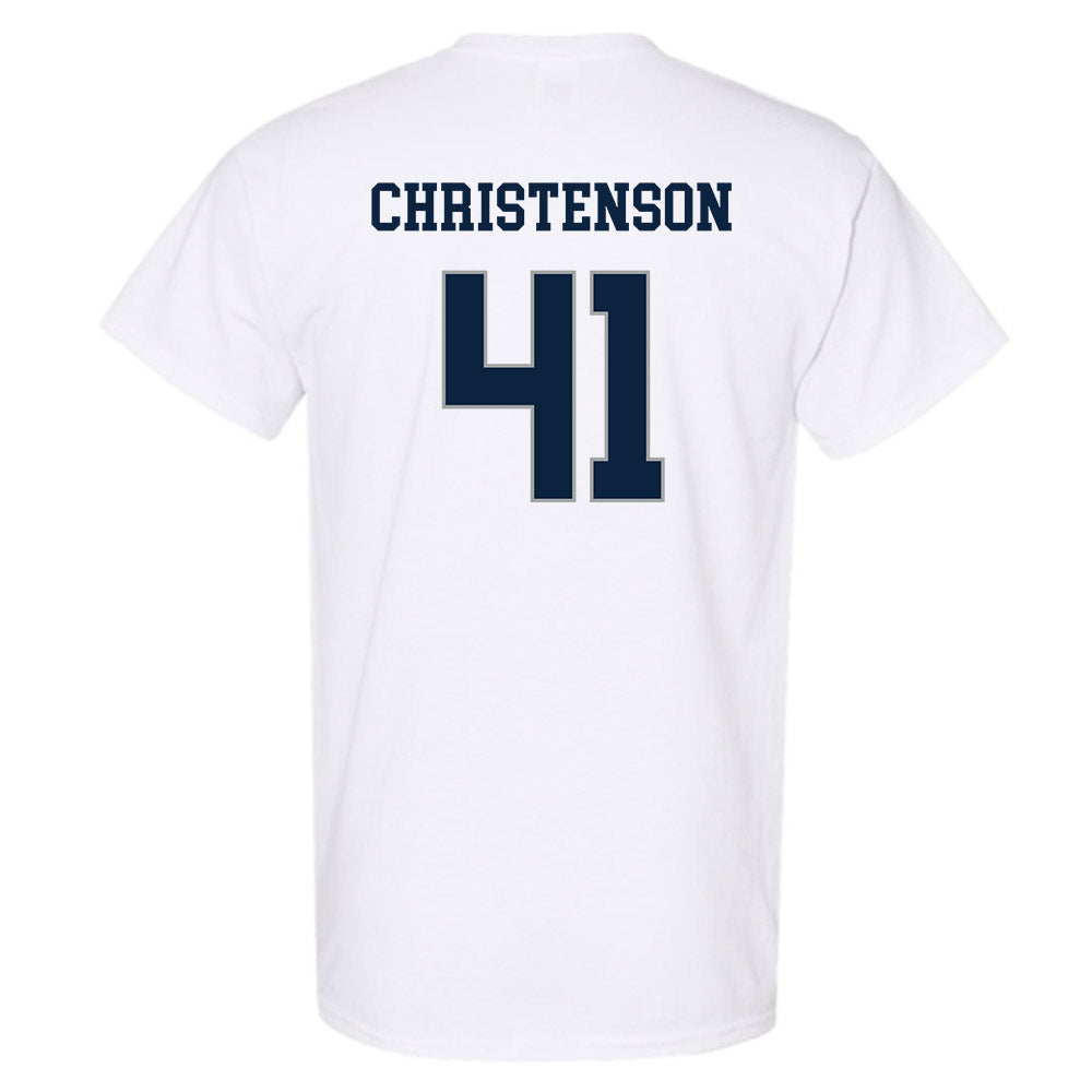 Xavier - NCAA Baseball : Carter Christenson - Classic Shersey T-Shirt-1