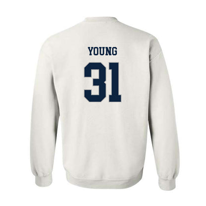 Xavier - NCAA Baseball : Joey Young - Classic Shersey Crewneck Sweatshirt-1