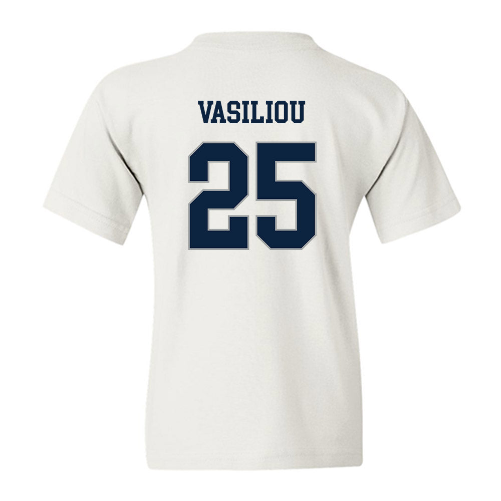 Xavier - NCAA Baseball : Evan Vasiliou - Classic Shersey Youth T-Shirt-1