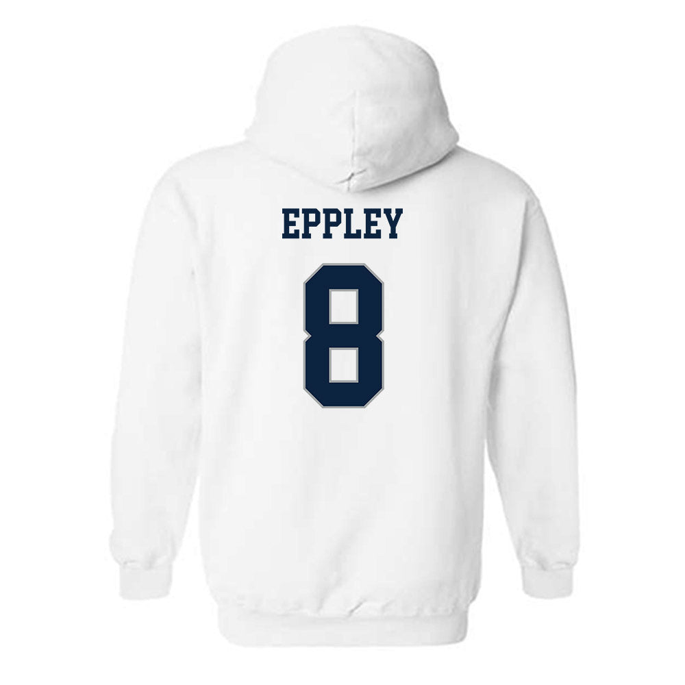 Xavier - NCAA Baseball : Sam Eppley - Classic Shersey Hooded Sweatshirt-1