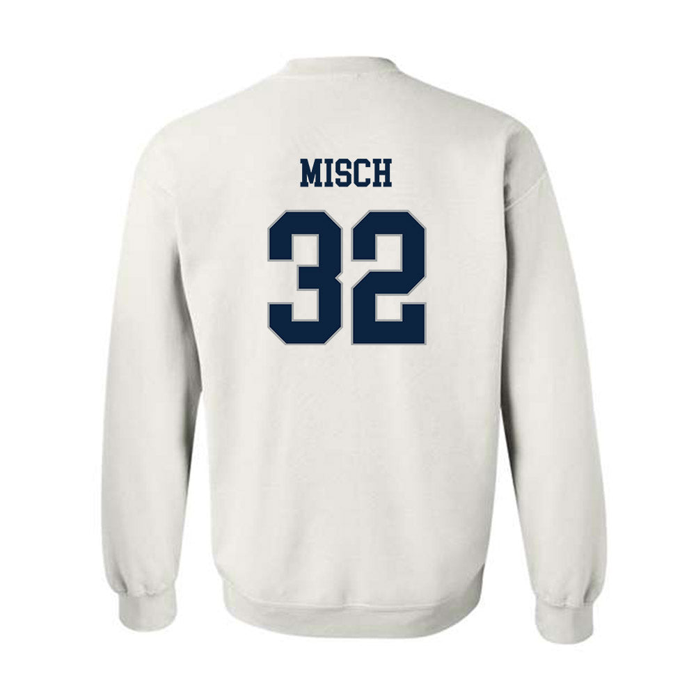 Xavier - NCAA Baseball : Connor Misch - Classic Shersey Crewneck Sweatshirt-1