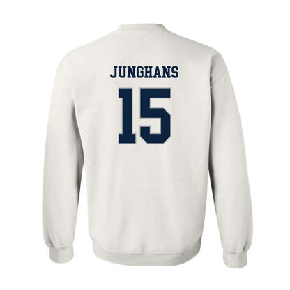 Xavier - NCAA Baseball : Alex Junghans - Classic Shersey Crewneck Sweatshirt-1