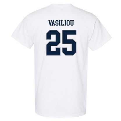 Xavier - NCAA Baseball : Evan Vasiliou - Classic Shersey T-Shirt-1