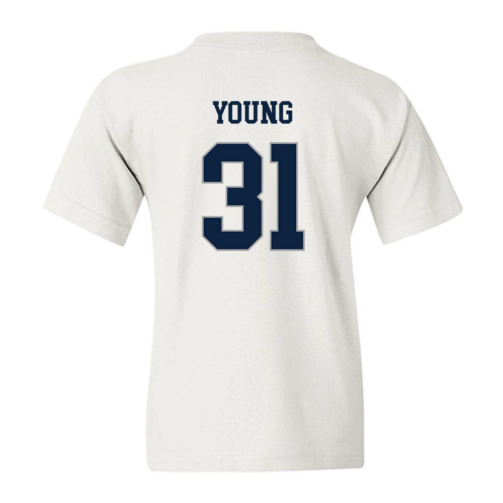 Xavier - NCAA Baseball : Joey Young - Classic Shersey Youth T-Shirt-1