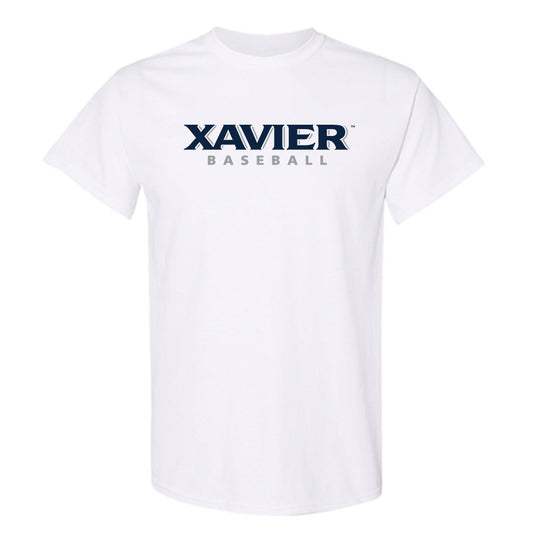 Xavier - NCAA Baseball : Karter Muck - Classic Shersey T-Shirt-0