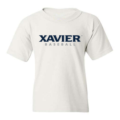 Xavier - NCAA Baseball : Clay Burdette - Classic Shersey Youth T-Shirt-0