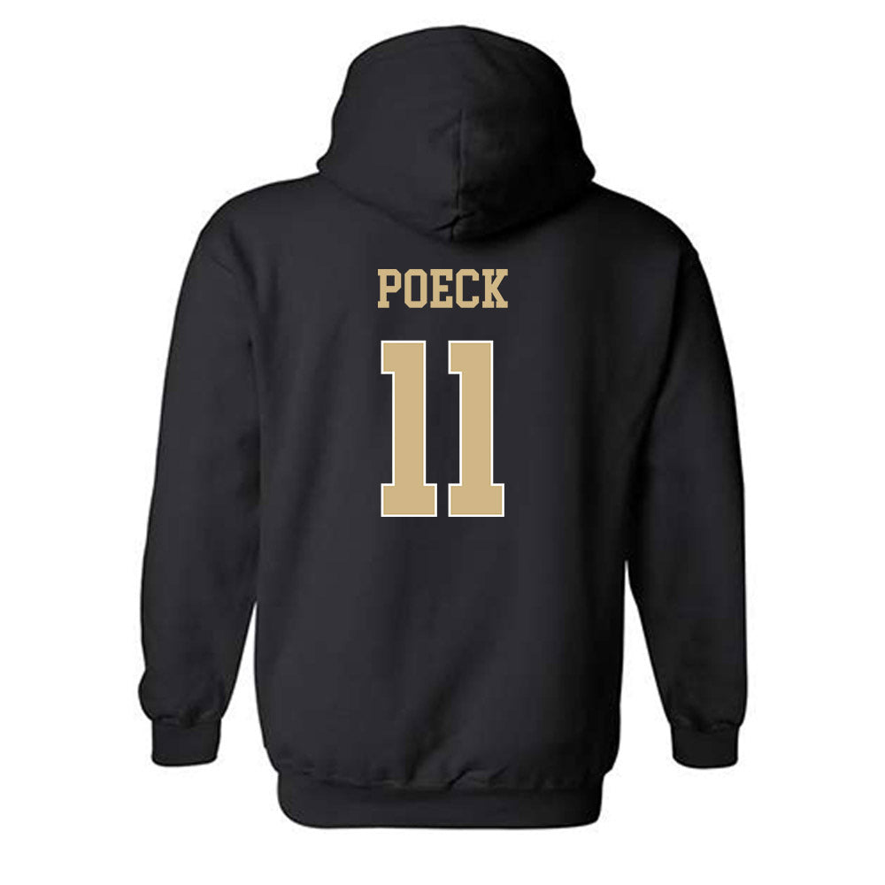 Wake Forest - NCAA Women's Volleyball : Sadie Poeck - Classic Shersey Hooded Sweatshirt-1