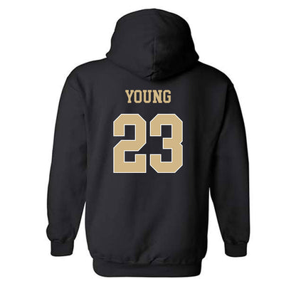 Wake Forest - NCAA Men's Soccer : Chandler Young - Classic Shersey Hooded Sweatshirt-1