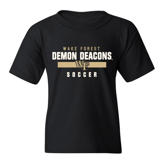 Wake Forest - NCAA Men's Soccer : Amoni Thomas - Classic Shersey Youth T-Shirt