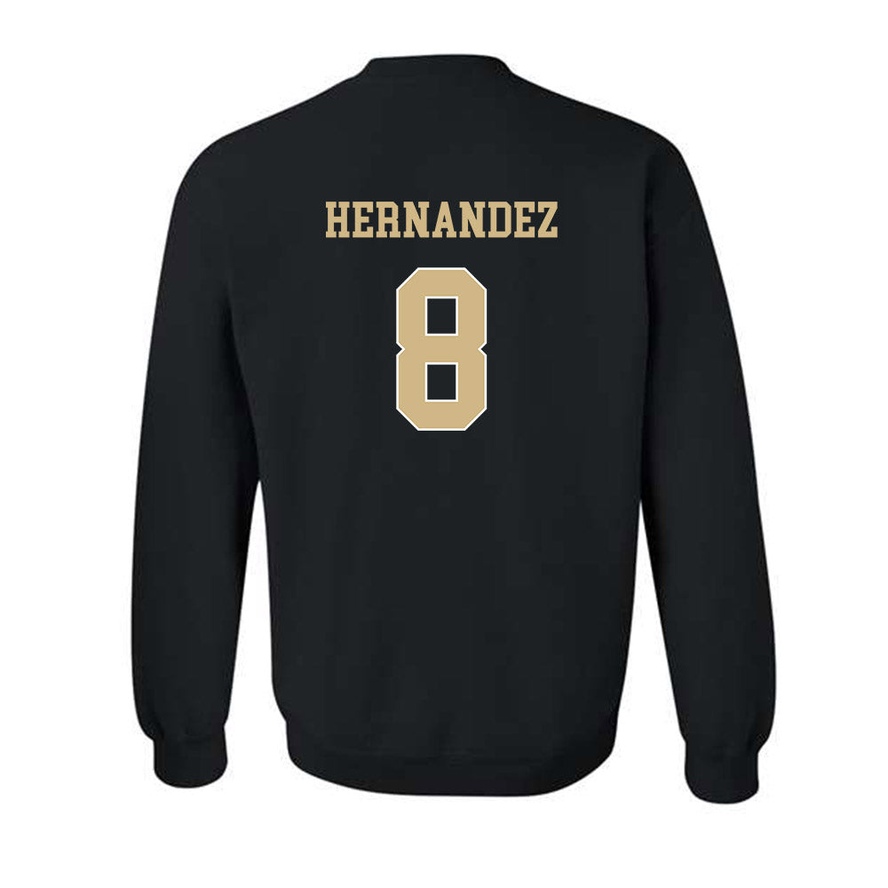 Wake Forest - NCAA Football : Carlos Hernandez - Classic Shersey Crewneck Sweatshirt-1