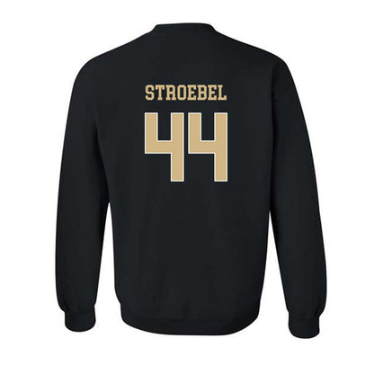 Wake Forest - NCAA Football : Wesley Stroebel - Classic Shersey Crewneck Sweatshirt-1