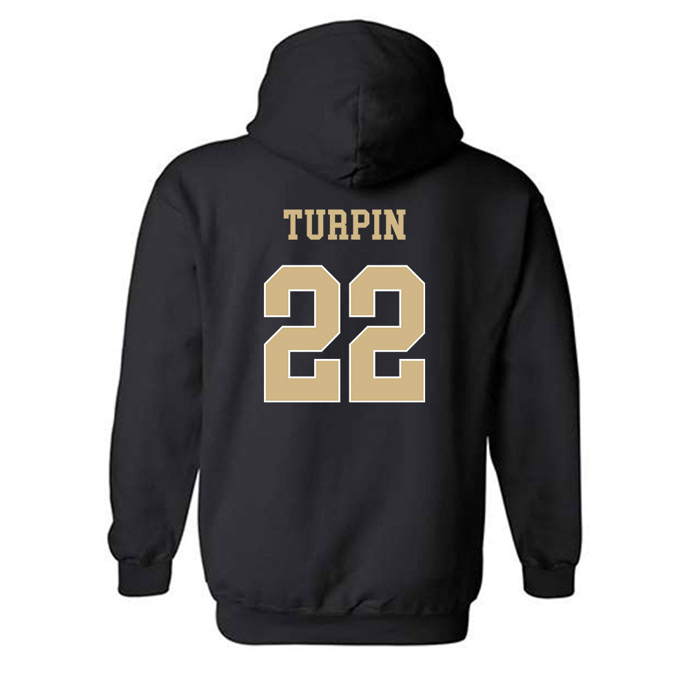 Wake Forest - NCAA Football : Myles Turpin - Classic Shersey Hooded Sweatshirt-1