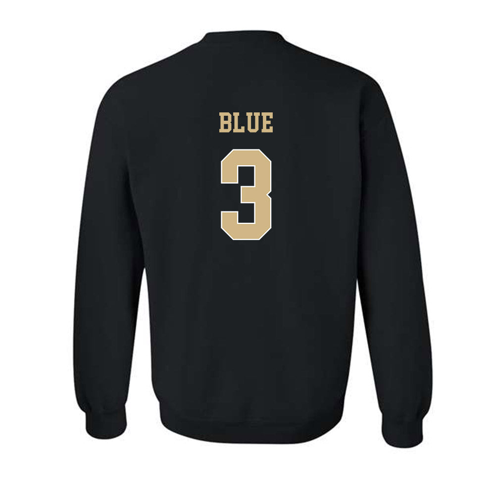 Wake Forest - NCAA Football : Capone Blue - Crewneck Sweatshirt Classic Shersey