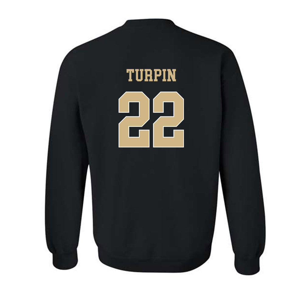 Wake Forest - NCAA Football : Myles Turpin - Classic Shersey Crewneck Sweatshirt-1