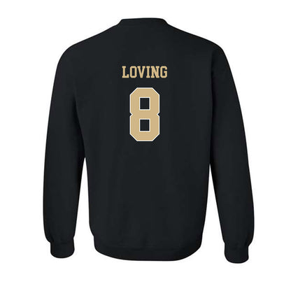 Wake Forest - NCAA Football : Jayden Loving - Classic Shersey Crewneck Sweatshirt-1