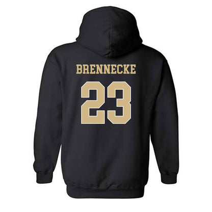 Wake Forest - NCAA Baseball : Ryan Brennecke - Classic Shersey Hooded Sweatshirt-1