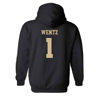 Wake Forest - NCAA Baseball : Dalton Wentz - Classic Shersey Hooded Sweatshirt-1