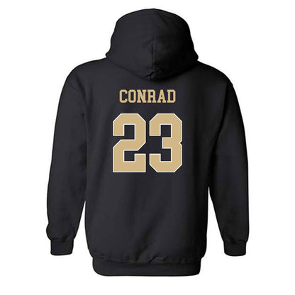 Wake Forest - NCAA Baseball : Ethan Conrad - Classic Shersey Hooded Sweatshirt-1