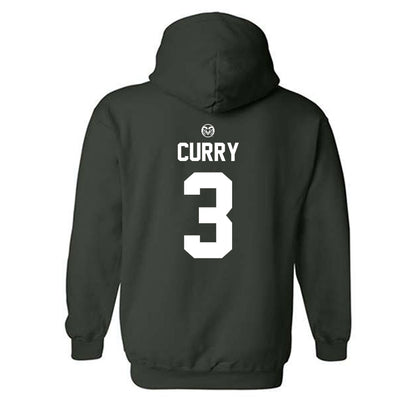 Colorado State - NCAA Football : Darius Curry - Hooded Sweatshirt-1