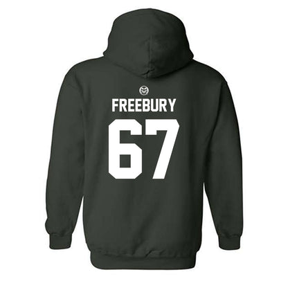 Colorado State - NCAA Football : Dylan Freebury - Hooded Sweatshirt-1