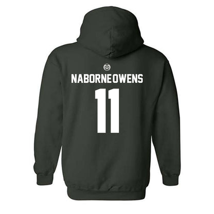 Colorado State - NCAA Football : Jeremy Naborne-Owens - Hooded Sweatshirt-1