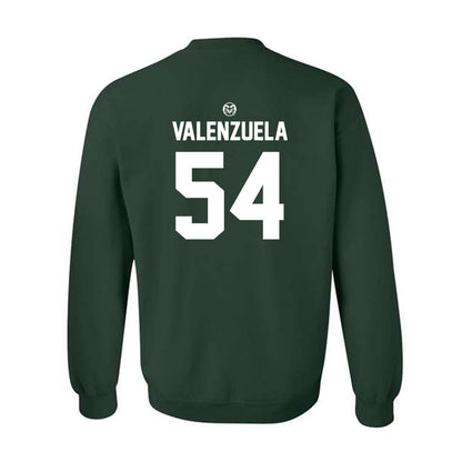 Colorado State - NCAA Football : Cannon Valenzuela - Crewneck Sweatshirt-1