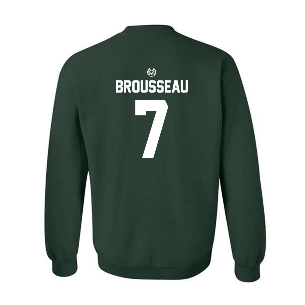 Colorado State - NCAA Football : Jackson Brousseau - Crewneck Sweatshirt-1