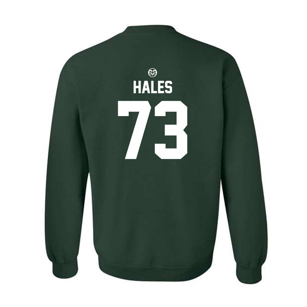 Colorado State - NCAA Football : Braden Hales - Crewneck Sweatshirt-1