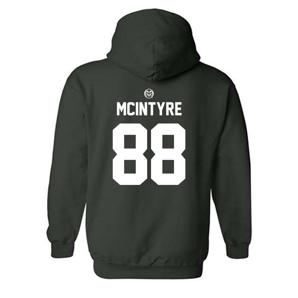 Colorado State - NCAA Football : Jordan McIntyre - Hooded Sweatshirt-1