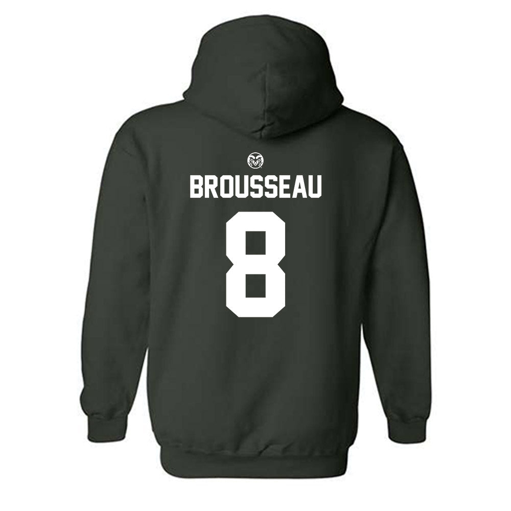 Colorado State - NCAA Football : Jackson Brousseau - Hooded Sweatshirt Generic Shersey