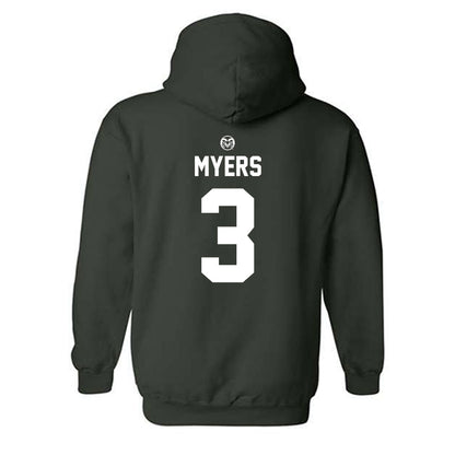Colorado State - NCAA Football : Dagan Myers - Hooded Sweatshirt-1