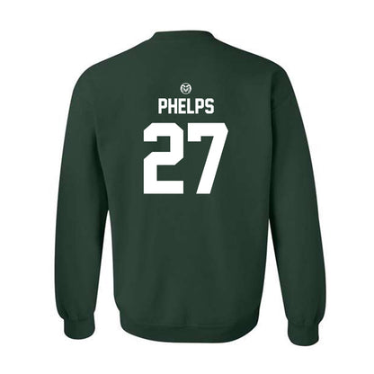 Colorado State - NCAA Football : Dylan Phelps - Crewneck Sweatshirt-1