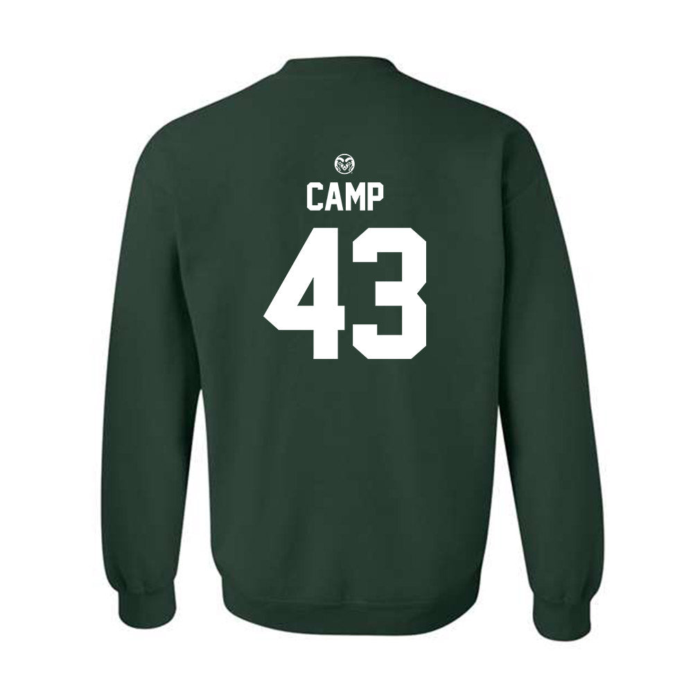 Colorado State - NCAA Football : Brock Camp - Crewneck Sweatshirt-1