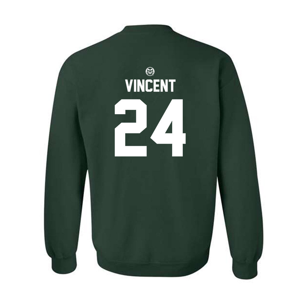 Colorado State - NCAA Football : Trey Vincent - Crewneck Sweatshirt-1