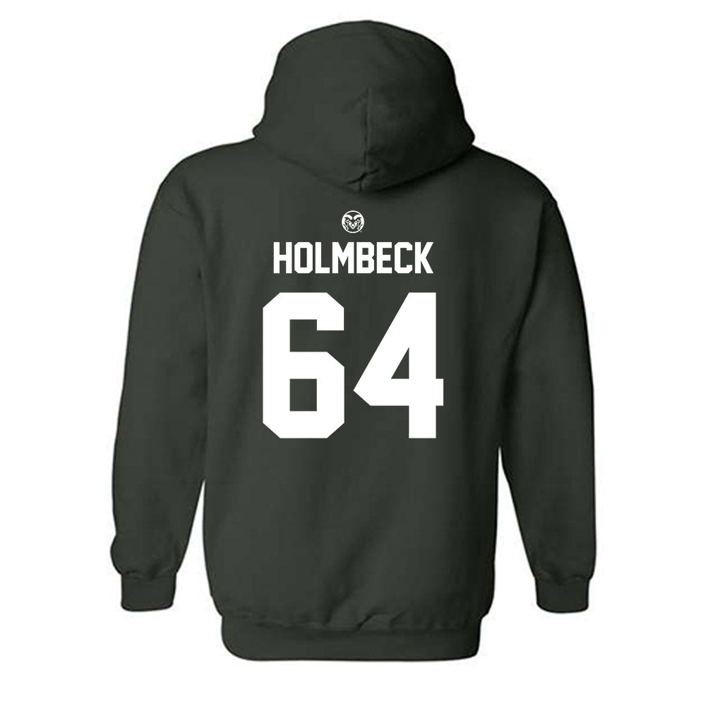 Colorado State - NCAA Football : Tristan Holmbeck - Hooded Sweatshirt-1