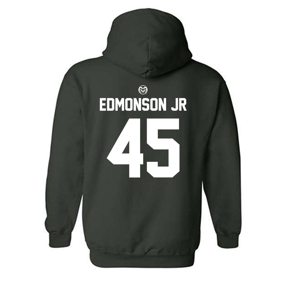 Colorado State - NCAA Football : Robert Edmonson Jr - Hooded Sweatshirt-1