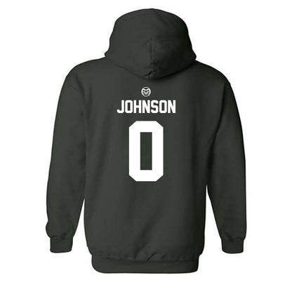 Colorado State - NCAA Football : Kobe Johnson - Hooded Sweatshirt Generic Shersey