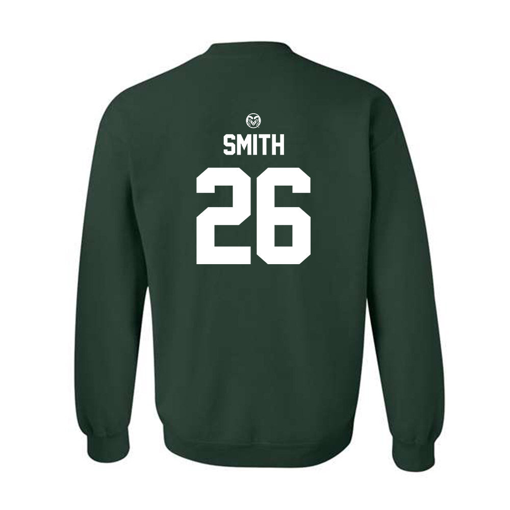 Colorado State - NCAA Football : John Smith - Crewneck Sweatshirt-1