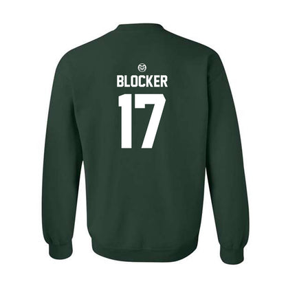 Colorado State - NCAA Football : CJ Blocker - Crewneck Sweatshirt-1