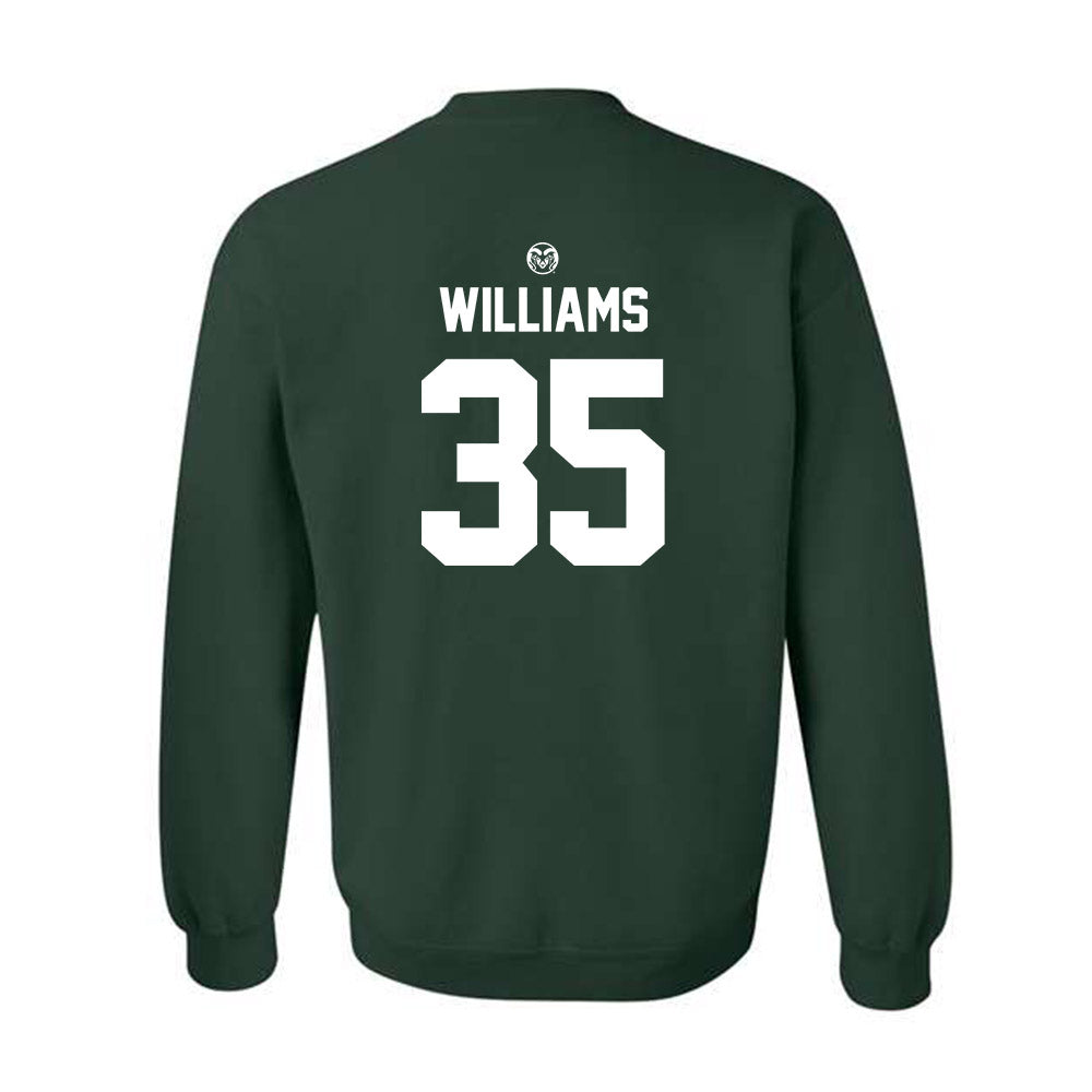 Colorado State - NCAA Football : Joseph Williams - Crewneck Sweatshirt-1