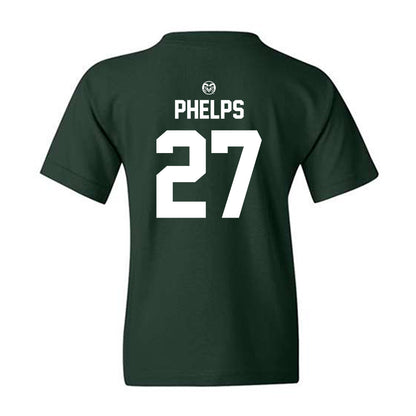 Colorado State - NCAA Football : Dylan Phelps - Youth T-Shirt-1