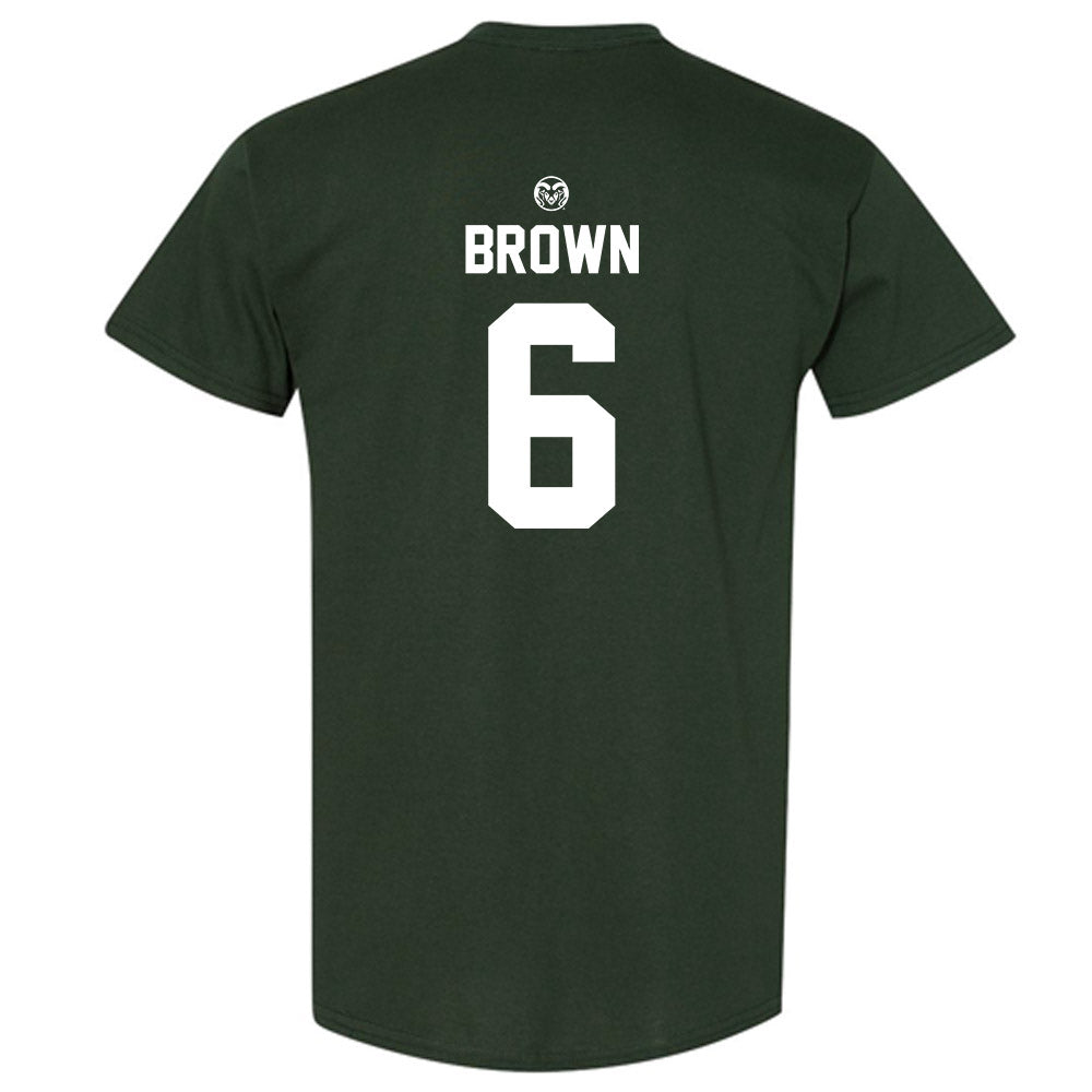 Colorado State - NCAA Football : Elijah Brown - T-Shirt-1