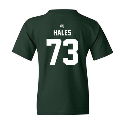 Colorado State - NCAA Football : Braden Hales - Youth T-Shirt-1