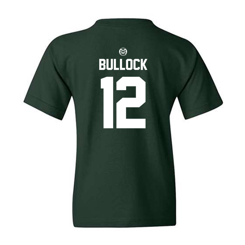 Colorado State - NCAA Football : Tahjamell Bullock - Youth T-Shirt-1