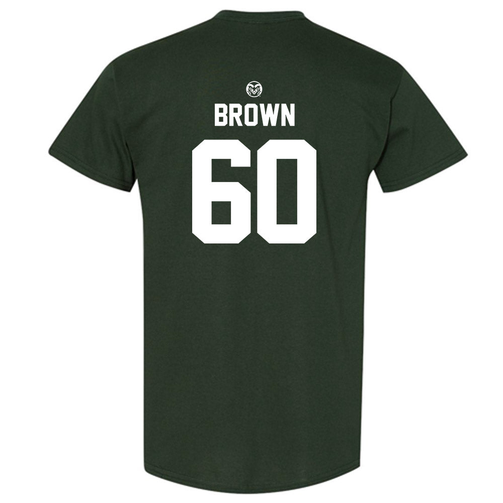Colorado State - NCAA Football : Chandler Brown - T-Shirt-1