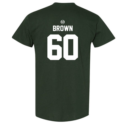 Colorado State - NCAA Football : Chandler Brown - T-Shirt-1