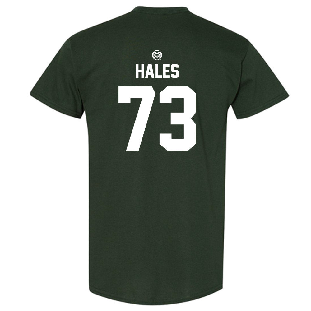 Colorado State - NCAA Football : Braden Hales - T-Shirt-1
